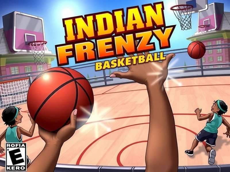 Indian Basketball Frenzy Game Cover